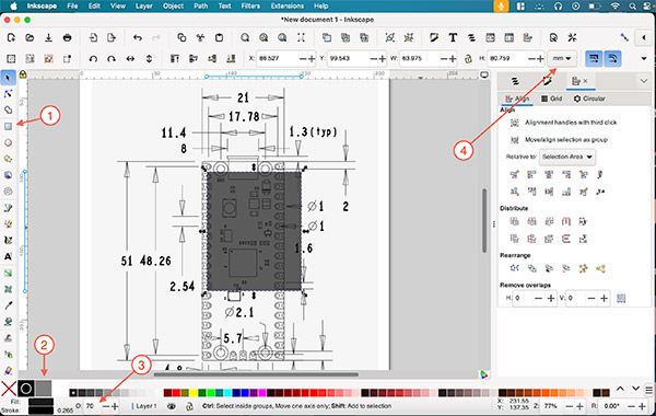 How To Design 3D Printable Cases With Inkscape